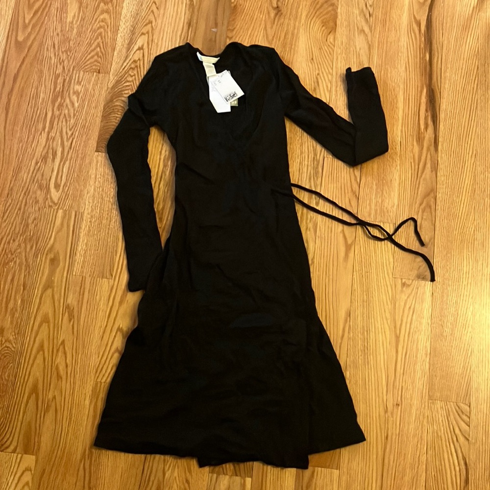 H&M long sleeve wrap dress